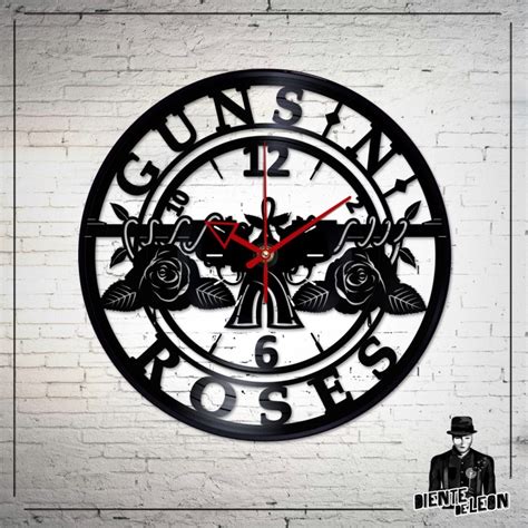 Reloj De Pared Guns N Roses