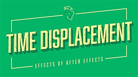 Time Displacement Slitscan Effect Effects Of After Effects Youtube