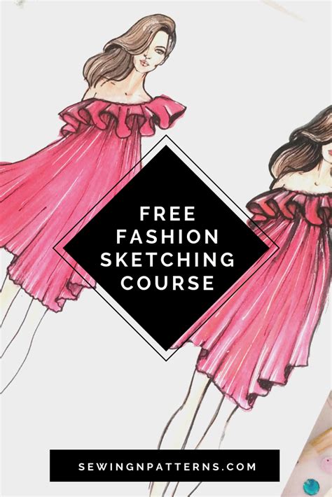 Fill Your Fashion Sketchbook With These Quick Fashion Sketches Plus