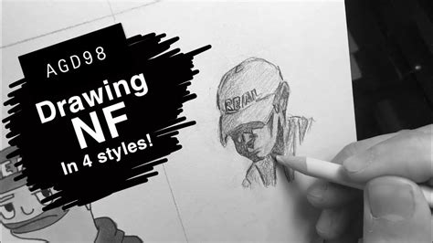 Drawing Nf In 4 Styles Agd98 Ep 20 Youtube