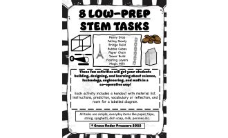 STEM Task Floating Layers By Teach Simple