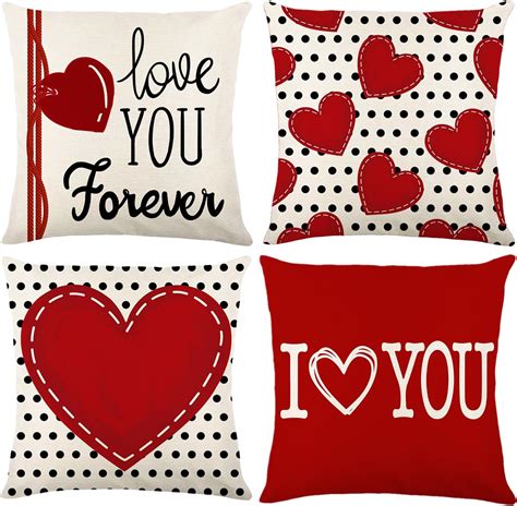 Amazon Dodkes Valentines Day Pillow Covers X Inch Set Of