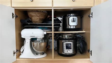 How To Store Small Kitchen Appliances Solutions To Clear Your