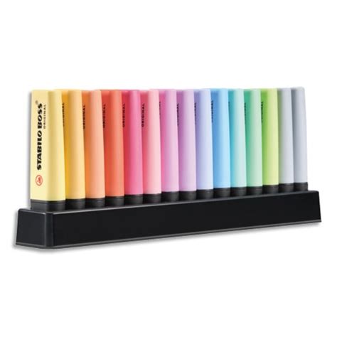 Stabilo Boss Original Pastel Set De Bureau De Surligneurs