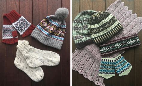 winter wool patterns  inspiration shetland wool week