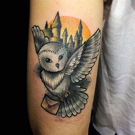 Pin By Lis Schl T On Hedwig Hedwig Tattoo Harry Potter Tattoo Sleeve