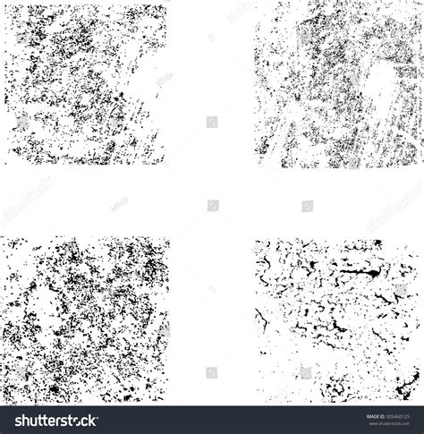 Set Grunge Rubber Texture Stamp Vector Stock Vector (Royalty Free ...