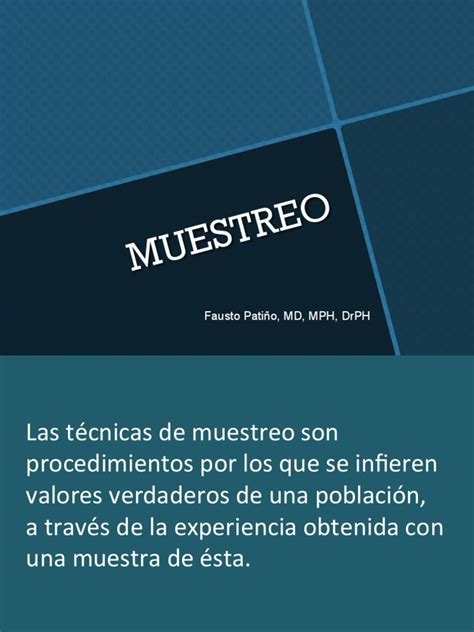 Bases Teóricas De Muestreo Pdf Muestreo Estadísticas Error Estándar