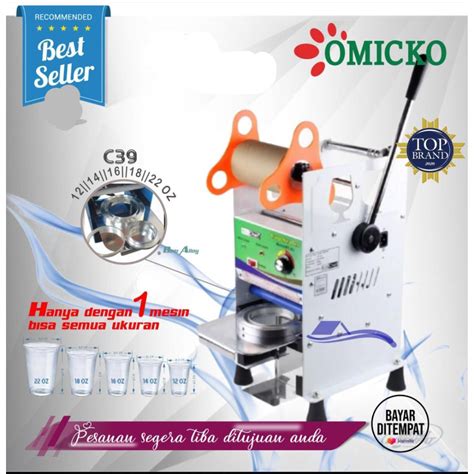 Jual Mesin Cup Sealer Semua Ukuran Cup Oz Original Murah