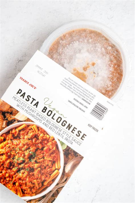 Trader Joe S Vegan Pasta Bolognese Becomebetty