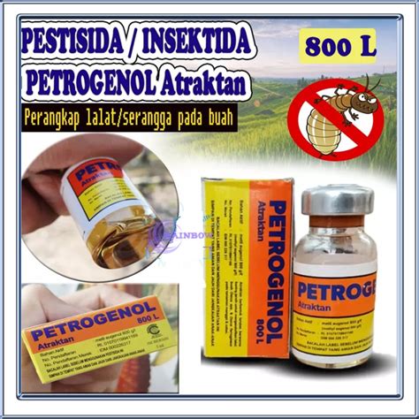 Jual Pestisida Insektisida Perangkap Lalat Buah Petrogenol Atraktan