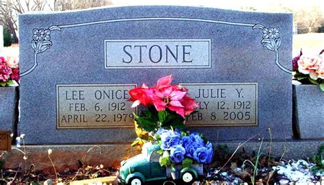 Lee Onice Stone M Morial Find A Grave