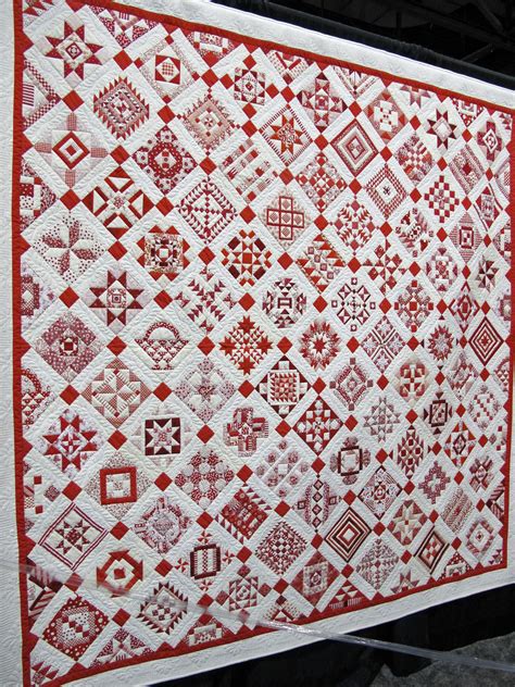 Red And White Quilts Patterns