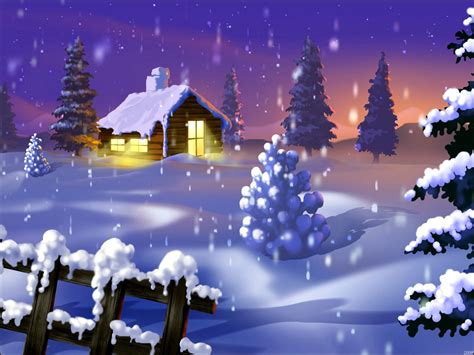 Winter Christmas Desktop Backgrounds - WallpaperSafari