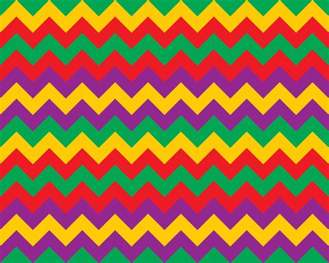 Colorful Zigzag Pattern