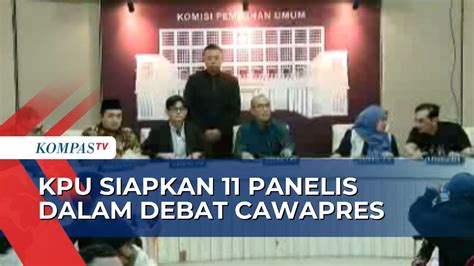 Jelang Debat Cawapres Persiapan Di Jakarta Convention Center Terus