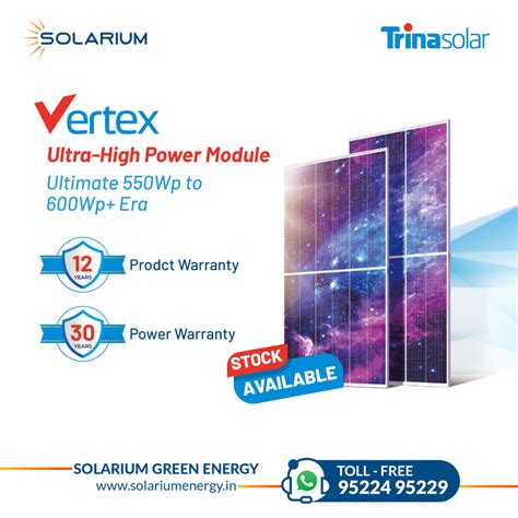 Wp Trina Monocrystalline At Best Price In Ahmedabad By Solarium