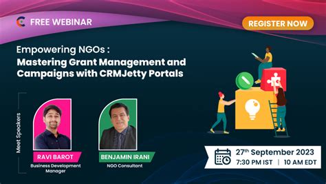 Webinar Empowering NGOs Mastering Grant Management And Campaigns