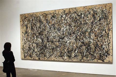 Pintura De Jackson Pollock Encontrada Pela Pol Cia