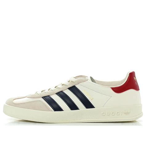 Wmns Adidas Gazelle X Gucci White Navy 707861 Utt10 9060 Kicks Crew