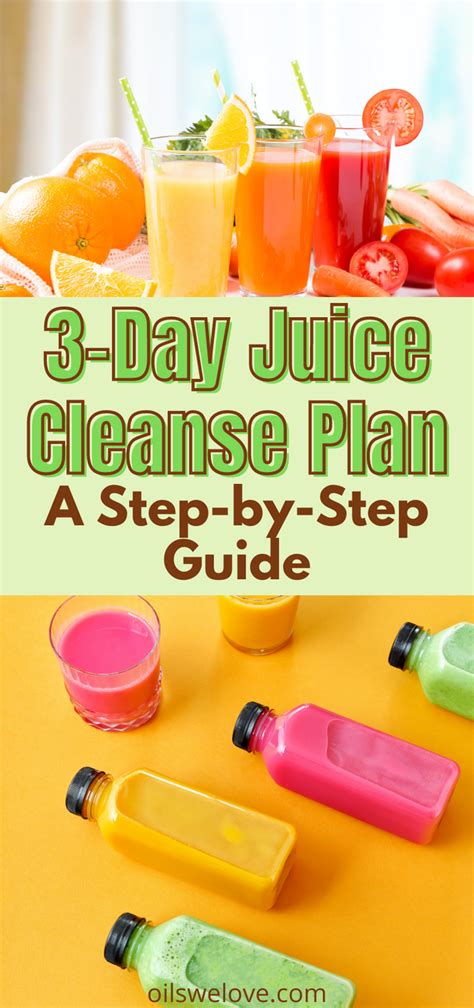 3 Day Juice Cleanse Plan A Step By Step Guide Juice Cleanse Plan