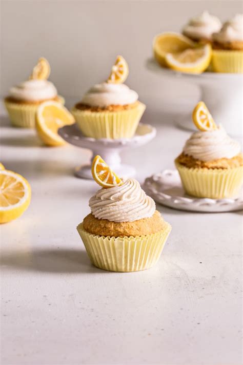 Grain Free Lemon Cupcakes Vegan Healthy Little Vittles