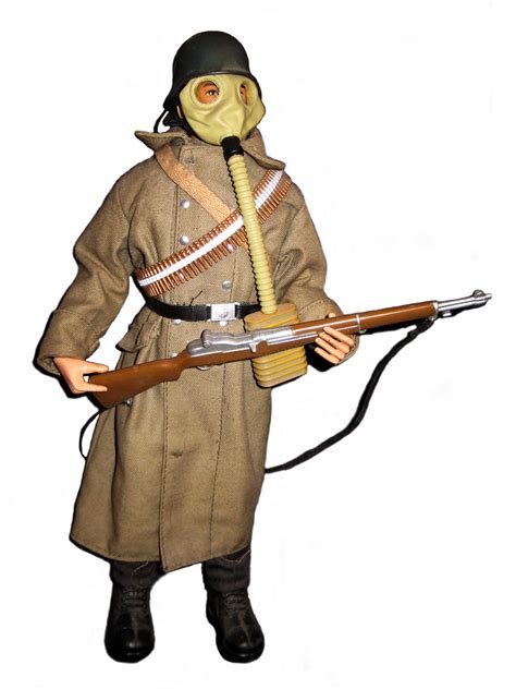 G.I. Joe Action Figure German Soldier with Gas Mask 0260 - a photo on ...