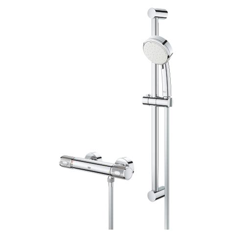 Grohtherm Performance Thermostatic Shower Mixer With Shower