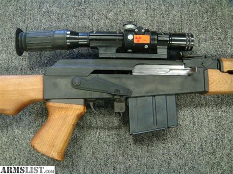 Armslist For Sale Yugo M76 8mm Semi Auto Sniper Rifle Wscope