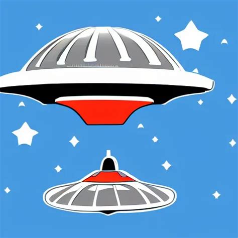 Ufo Spaceship Concept Clipart Vector Design Stable Diffusion OpenArt