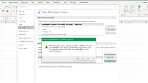 How To Change The Display Language In Excel Solve And Excel Consulting