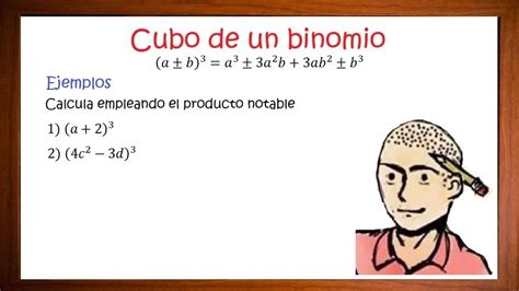 Cómo calcular el cubo de un binomio Ejercicios resueltos YouTube