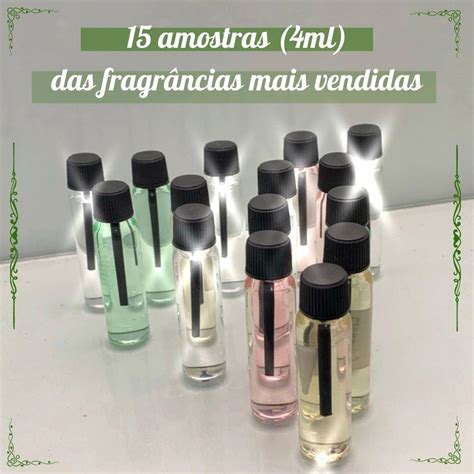 Comprar Amostras Ml Cada Total Ml Fragrancias Mais Vendidas A