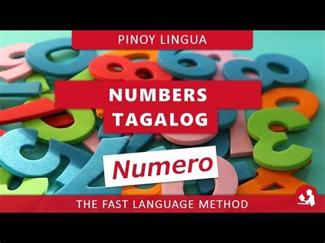 Counting Numbers In Tagalog Mga Bilang Filipino Off