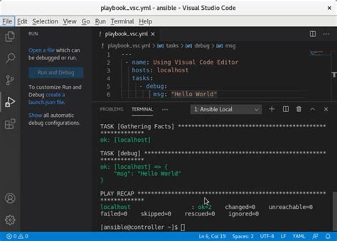 Writing Ansible Playbook With Visual Studio Code GoLinuxCloud