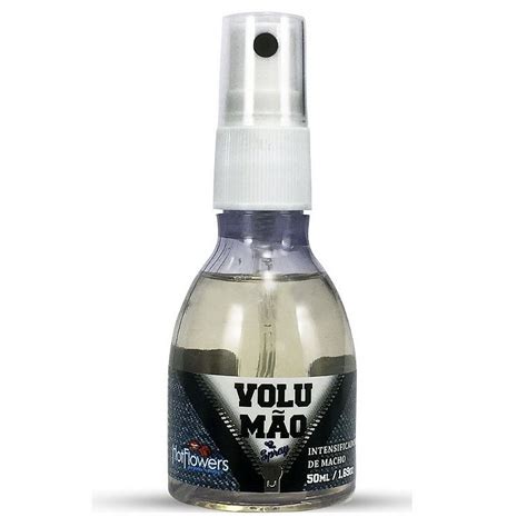 Volumão Spray Excitante Masculino 50gr Hot Flowers HM Distribuidora