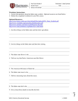 Fillable Online Worksheet Instructions Optional Resources Fax Email