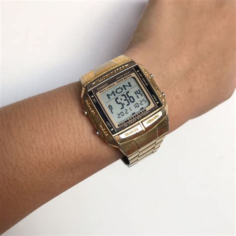 Authentic Casio Db G Adf Gold Watch Women S Fashion Watches