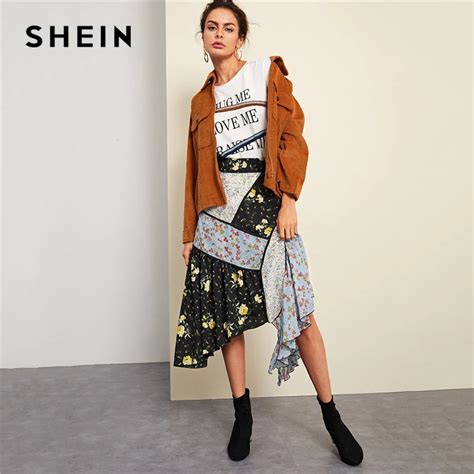 Aliexpress Buy SHEIN Multicolor Vacation Boho Bohemian Beach Cut