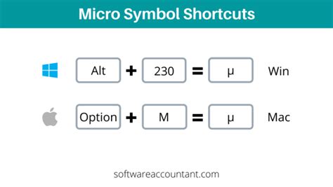 How to type a Micron Symbol in Word/Excel (Windows & Mac) - Software ...