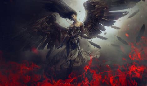 black angel wings on Tumblr