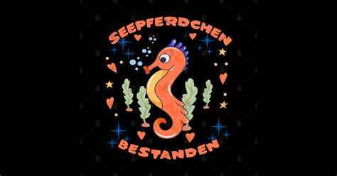 Seepferdchen Bestanden Seepferdchen Sticker Teepublic