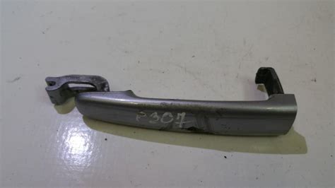 USED Genuine D14A2 Door Handle Exterior Rear Right Side FOR Peuge