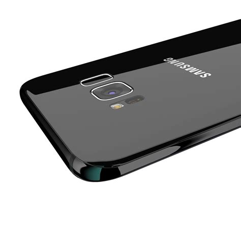 Samsung Galaxy S8 Plus Negro Medianoche Modelo 3d 39 3ds C4d Fbx Lwo Ma Obj Xsi Max