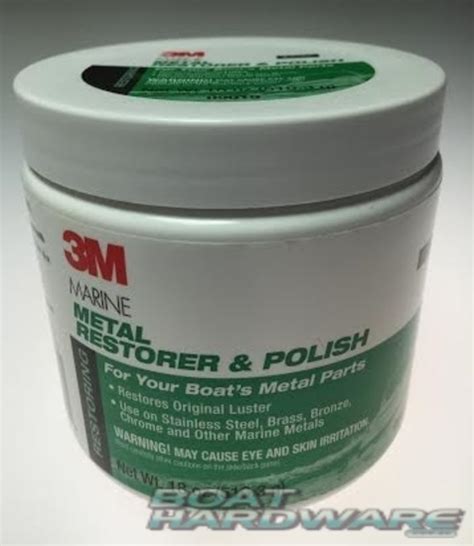 3m Marine Metal Restorer And Polish 510g Tub