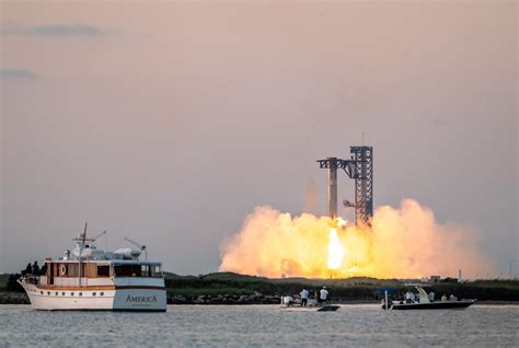 Spacex Logra Recuperar En Vuelo El Propulsor De Su Megacohete Starship