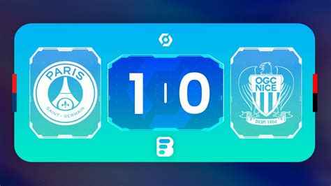 BeFootball On Twitter MI TEMPS PSG 1 0 NICE Les Parisiens