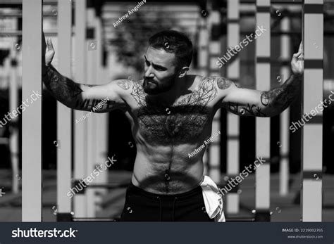 Muscular Bodybuilder Handsome Man Naked Torso Stock Photo 2219002765 Shutterstock