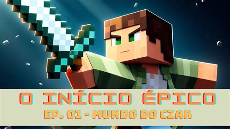 O In Cio Pico Explorando O Mundo De Minecraft Ep Mundo Do