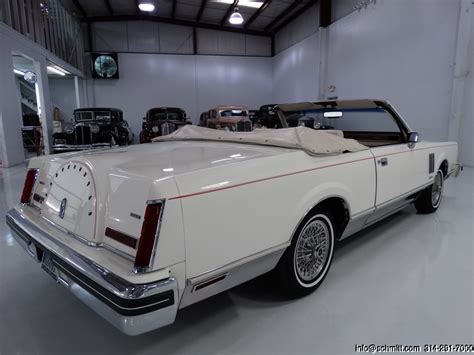 1983 LINCOLN CONTINENTAL MARK VI CONVERTIBLE — Daniel Schmitt & Company